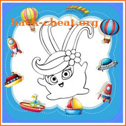 Sunny Bunnies Coloring Cartoon icon