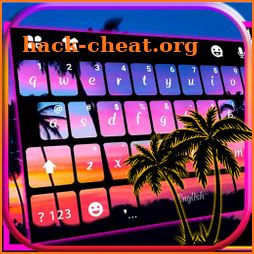 Sunset Beach 2 Keyboard Theme icon