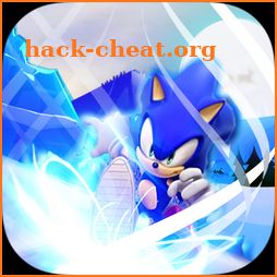 Supe Sonic Temple Blue World Runner adventure jung icon
