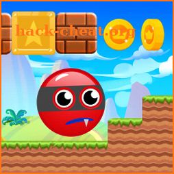 Super Bounce Red Classic Ball Adventure icon