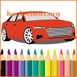 Super Cars Coloring Book - Crayon Pages🚗🎨 icon
