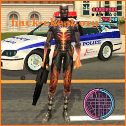 Super Flame Ninja Hero - Strange Gangster Vegas icon