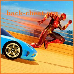 Super Flash Hero Mega Ramp Racing Stunts icon