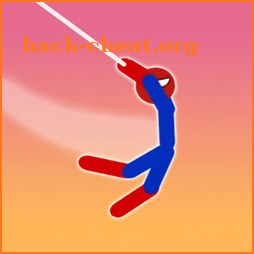 Super Hero Flip: Spider Stickman Hook icon