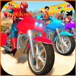 Super Heroes Downhill Racing icon