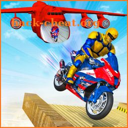 Super Light Speed Robot Bike Stunts icon