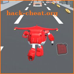 Super Robot Car flying Wings icon