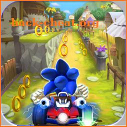 super sonic car racing game icon