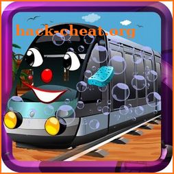 Super Train Cleanup & Wash Salon: Cleaning Game icon