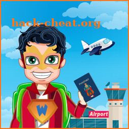 Superhero Airport Manager - Help the Travelers icon