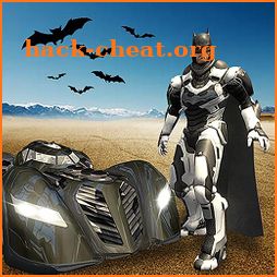 Superhero Bat Robot Flying Bat Hero Rescue Mission icon