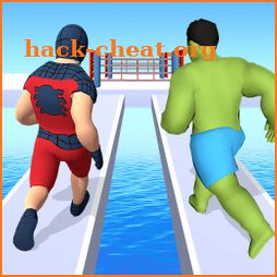 Superhero Bridge Race 3D icon