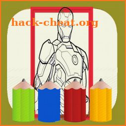 Superhero Coloring for Kids icon