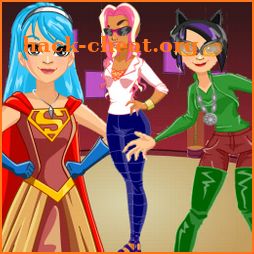 Superhero-Harley Stylish Girls Dress Up icon