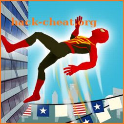 Superhero Jump: Fly Sky Run icon