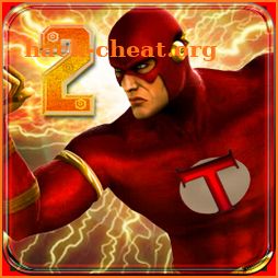 Superhero Led Flash Speed Hero Lightning speedster icon