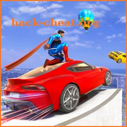 Superhero Mega Ramp Games - Racing Mega Ramp icon