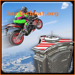 Superhero Mega Ramp Moto Rider: 3D GT Auto Stunts icon