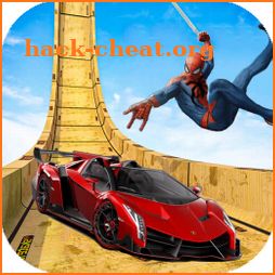 Superhero Mega Ramp: Offroad Car Games 2022 icon