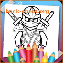 Superhero Ninja Coloring Pages icon