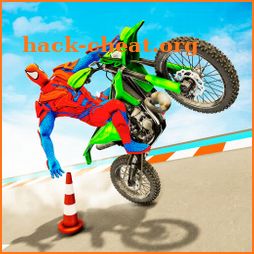Superhero Racing Bike Stunt icon