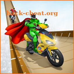 Superhero Scooter GT Stunt Game: Impossible Tracks icon