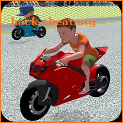 Superhero Tricky Bike Stunt Racing Games Kids Game icon