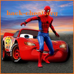 Superheroes Car Simulator Stunt Racing Games icon