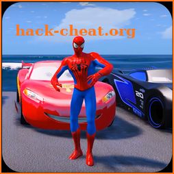 Superheroes Car Stunt Racing Games icon