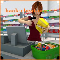 Supermarket Cashier Game Sim icon