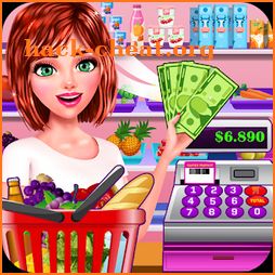 Supermarket Girl Cashier Game - Grocery Shopping icon