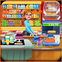 Supermarket Grocery Shopping: Mall Girl Games icon