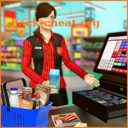 Supermarket Shopping Games - Mall Girl Cashier 3D icon