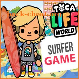 Surfing Toca Boca Game World icon