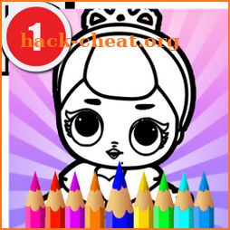 Surprise Dolls Coloring Pages - Princess Cartoons icon