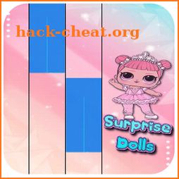Surprise Dolls lol doll Blue piano Bar icon