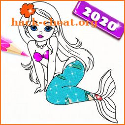 Surprise Dolls Mermaids Coloring pages icon