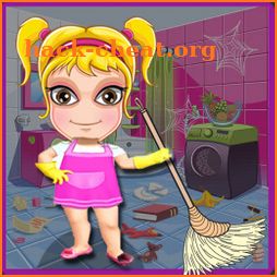 Sweet Baby Doll House Cleanup - Home Cleaning icon