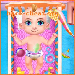 Sweet Baby Girl Cleaning Baby Care Game icon