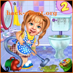 Sweet Baby Girl Cleaning Games: House Cleanup 2018 icon