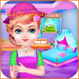 Sweet Baby Girl House Decoration Games icon