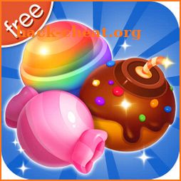 Sweet Candy Fever-Free Match 3 Puzzle game icon