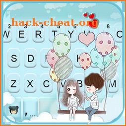 Sweet Couple Love 2 Keyboard Theme icon