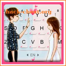 Sweet Couple Love Keyboard Theme icon