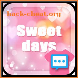 Sweet days Next SMS skin icon