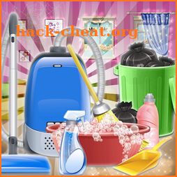 Sweet Girl House Cleaning  - My Home Cleanup Game icon