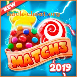 Sweet Sugar Match 3 - Free Candy Smash Game icon