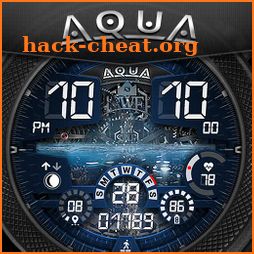 SWF Aqua Digital Watch Face icon