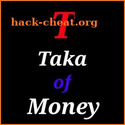 T taka Of money icon