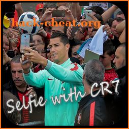 Take Selfie with Cristiano Ronaldo CR7 icon